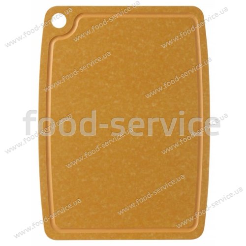 Разделочная доска Hendi 505724 300x235x(H)6 деревоволокнистая коричневая